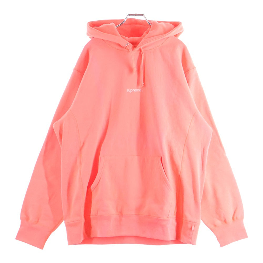 SUPREME(シュプリーム) 18AW Trademark Hooded Sweatshirt トレードマーク スウェットプルオーバーパーカー ピンク
