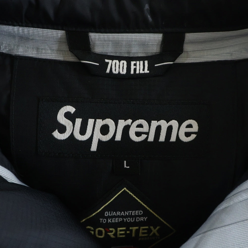 SUPREME(シュプリーム) 19AW GORE-TEX 700-Fill Down Parka ゴアテックス 700フィル ダウンパーカー ジャケット ブラック