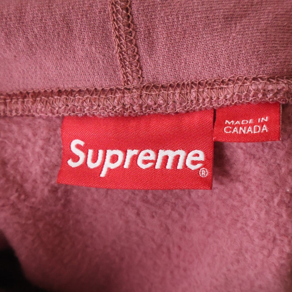 SUPREME(シュプリーム) 18AW Gradient Sleeve Hooded Sweatshirt スリーブプリント スウェットパーカー パープル