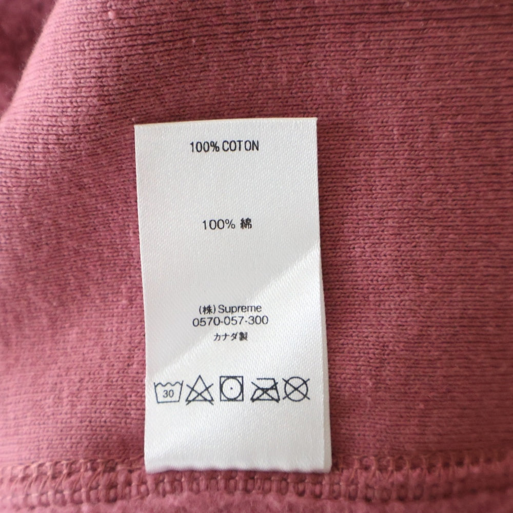 SUPREME(シュプリーム) 18AW Gradient Sleeve Hooded Sweatshirt スリーブプリント スウェットパーカー パープル