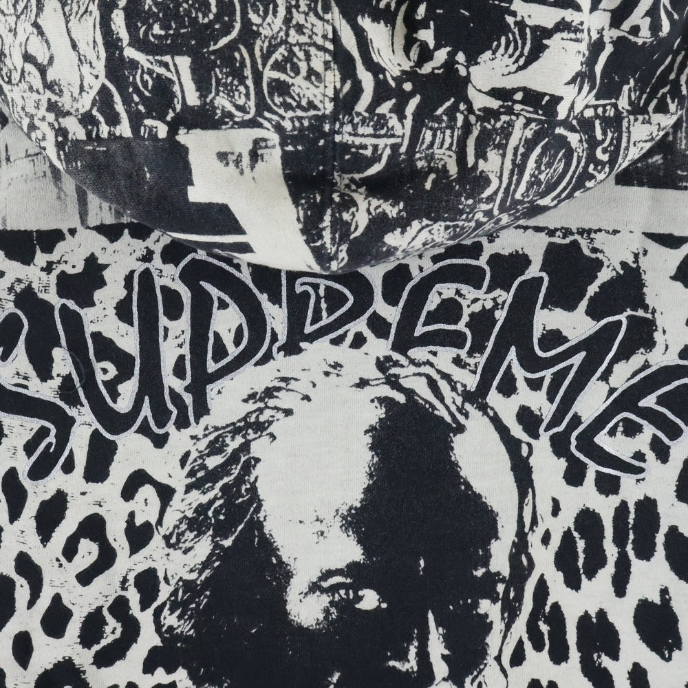 SUPREME(シュプリーム) 20SS Miles Davis Hooded Sweatshirt マイルス・デイビス スウェット プルオーバーパーカー ブラック/グレー
