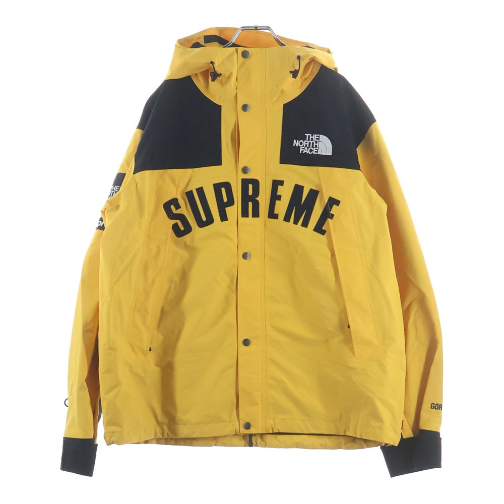 SUPREME(シュプリーム) 19SS ×THE NORTH FACE Arc Logo Mountain Parka GORE-TEX ザノースフェイス アーチ ロゴ ゴアテックス フーデッドマウンテンジャケット イエロー NF0A3VMM