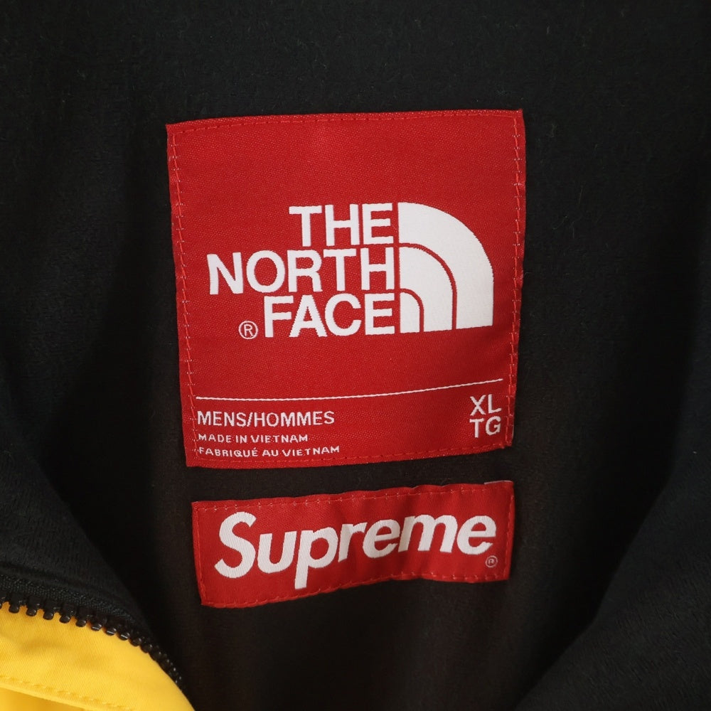 SUPREME(シュプリーム) 19SS ×THE NORTH FACE Arc Logo Mountain Parka GORE-TEX ザノースフェイス アーチ ロゴ ゴアテックス フーデッドマウンテンジャケット イエロー NF0A3VMM