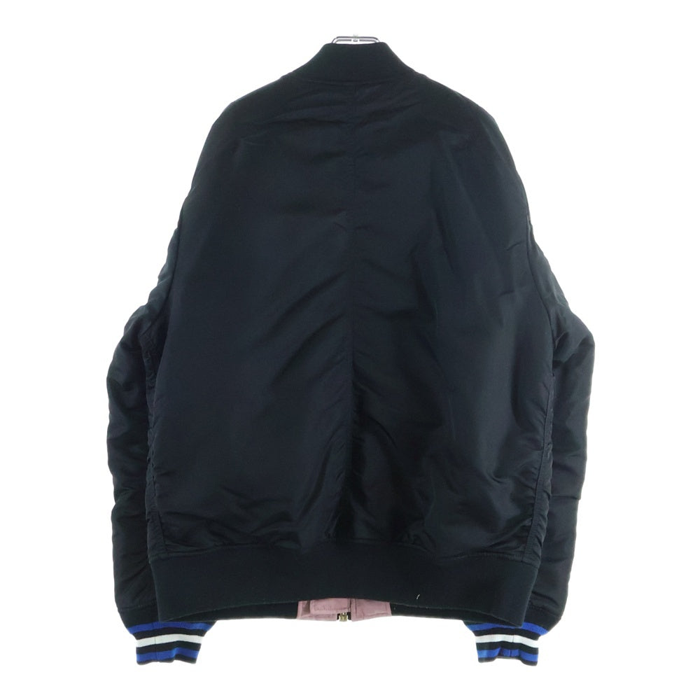 SUPREME(シュプリーム) 16AW ×UNDERCOVER Reversible MA-1 アンダーカバー リバーシブル MA-1 ブルゾン ジャケット ブラック/ピンク