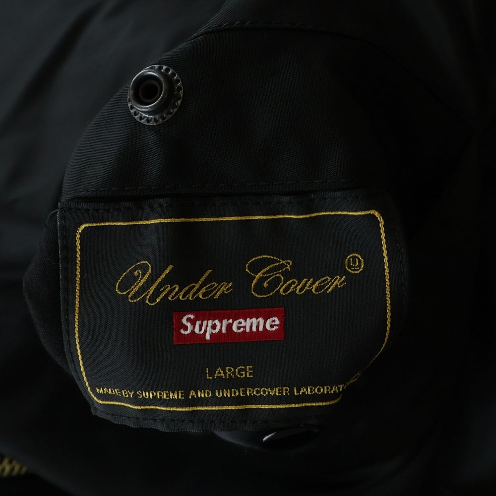SUPREME(シュプリーム) 16AW ×UNDERCOVER Reversible MA-1 アンダーカバー リバーシブル MA-1 ブルゾン ジャケット ブラック/ピンク