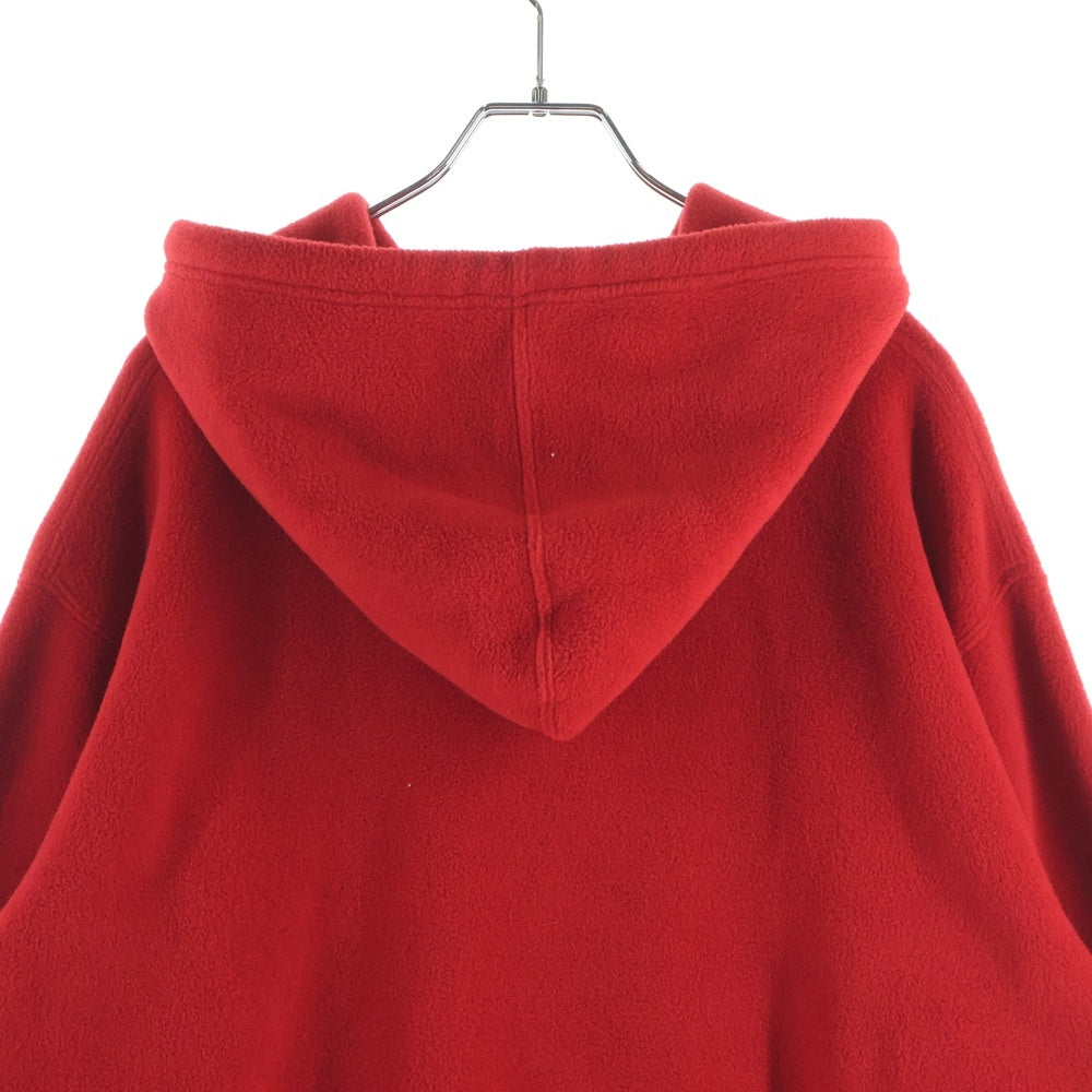 SUPREME(シュプリーム) 18AW Polartec Hooded Sweatshirt フリース プルオーバーパーカー レッド