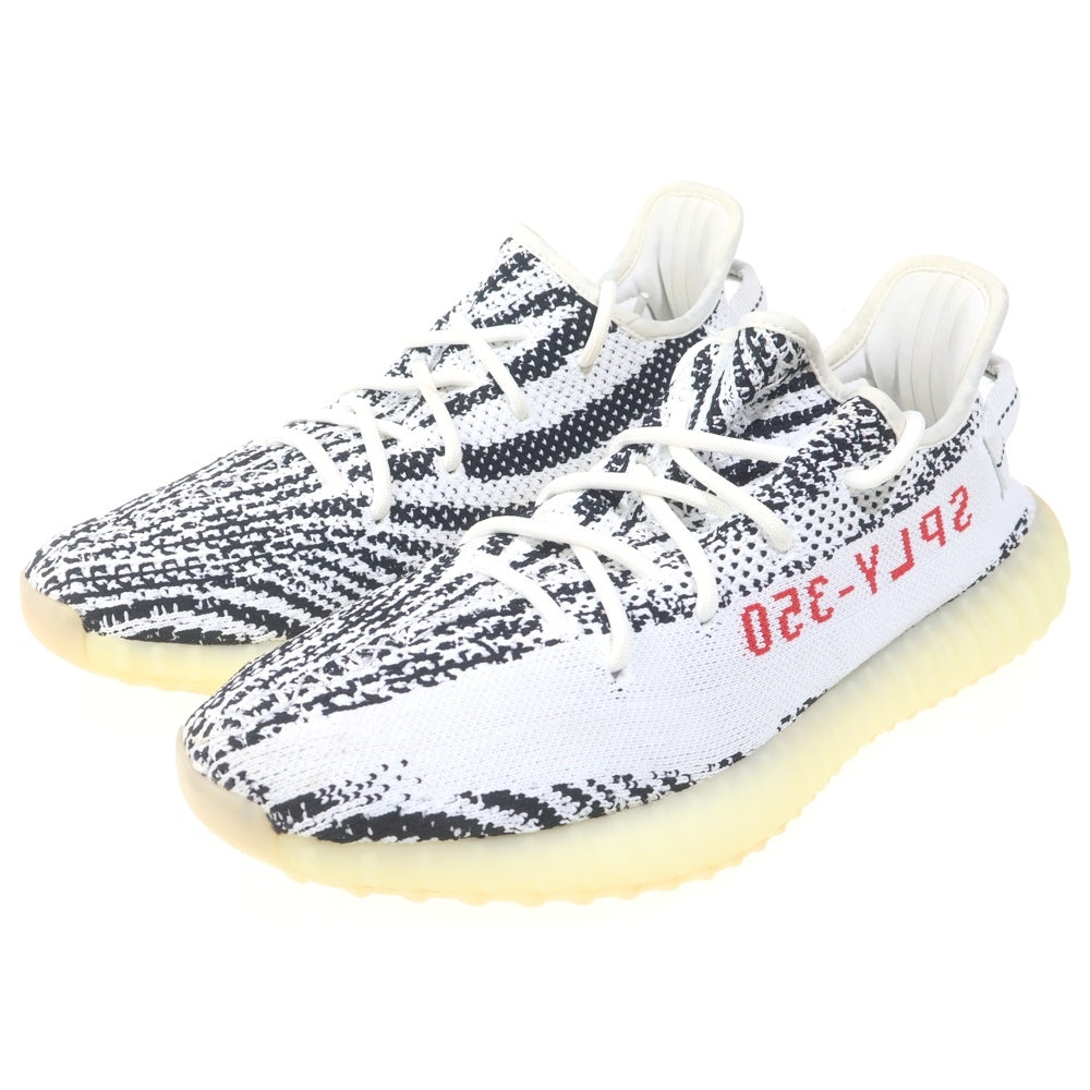 adidas(アディダス) YEEZY BOOST 350 V2 ZEBRA イージー ブースト ブイツー ゼブラ ローカットスニーカー ホワイト US10/28cm CP9654
