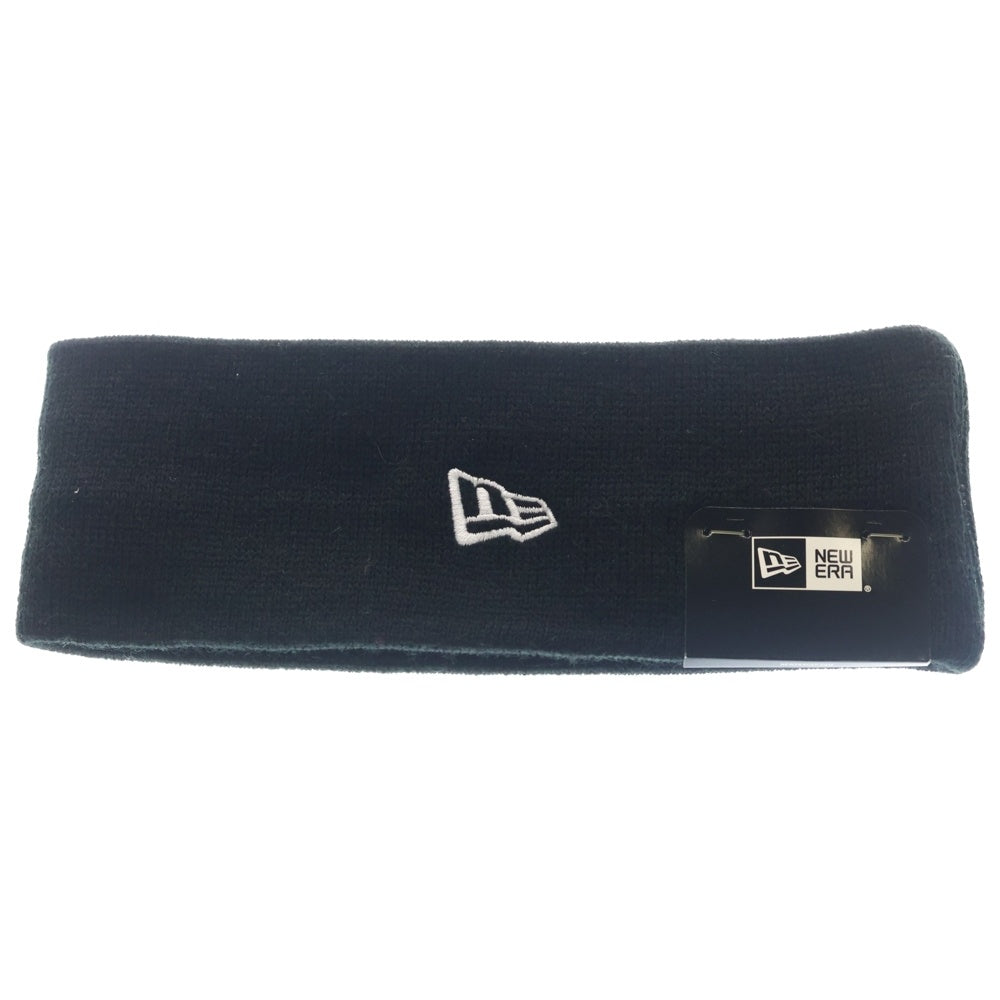 SUPREME(シュプリーム) 18AW ×NEW ERA Big Logo Headband ニューエラ ビッグ ロゴ ヘッドバンド ブラック