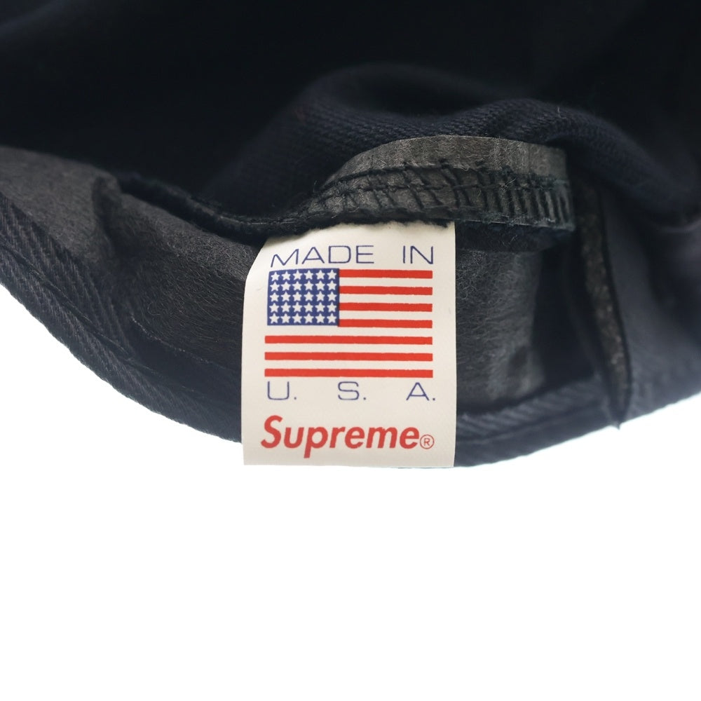 SUPREME(シュプリーム) 17AW Sacred Hearts Camp Cap ベロア キャンプキャップ 帽子 ブラック