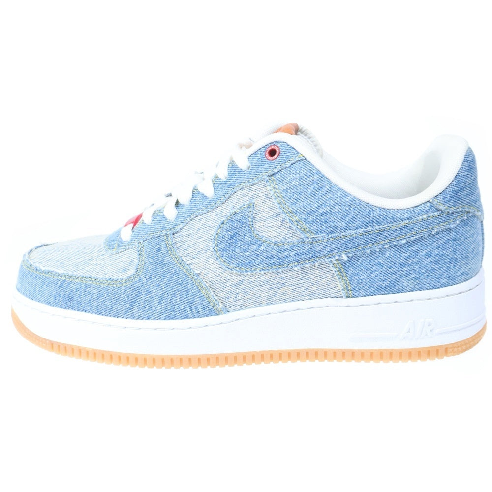 NIKE(ナイキ) ×Levi's BY YOU AIR FORCE 1 LOW リーバイス バイユー エアフォース1 デニム ローカットスニーカー インディゴ US10/28cm CI5766-994