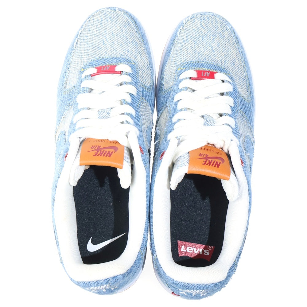 NIKE(ナイキ) ×Levi's BY YOU AIR FORCE 1 LOW リーバイス バイユー エアフォース1 デニム ローカットスニーカー インディゴ US10/28cm CI5766-994