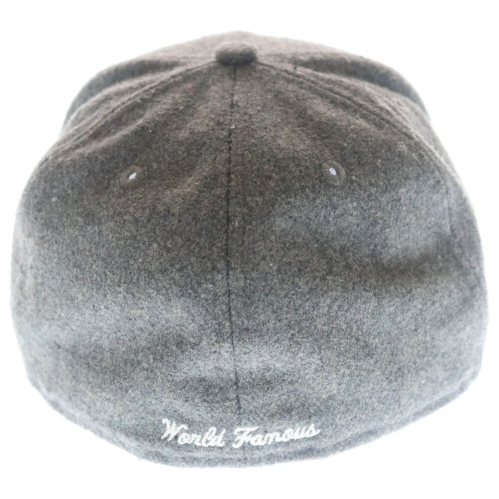 SUPREME(シュプリーム) 12SS ×NEW ERA National Champions Box Logo Cap ニューエラ ナショナル チャンピオンズ ボックスロゴ ベースボールキャップ 帽子 グレー