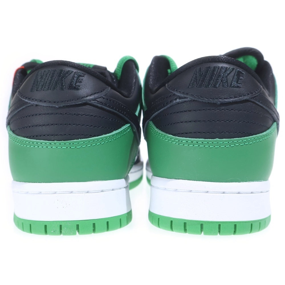 NIKE SB(ナイキエスビー) DUNK LOW PRO BLACK AND CLASSIC GREEN BQ6817-302 ダンク ブラックアンドクラシックグリーン ローカットスニーカー ホワイト/グリーン US9.5/27.5cm