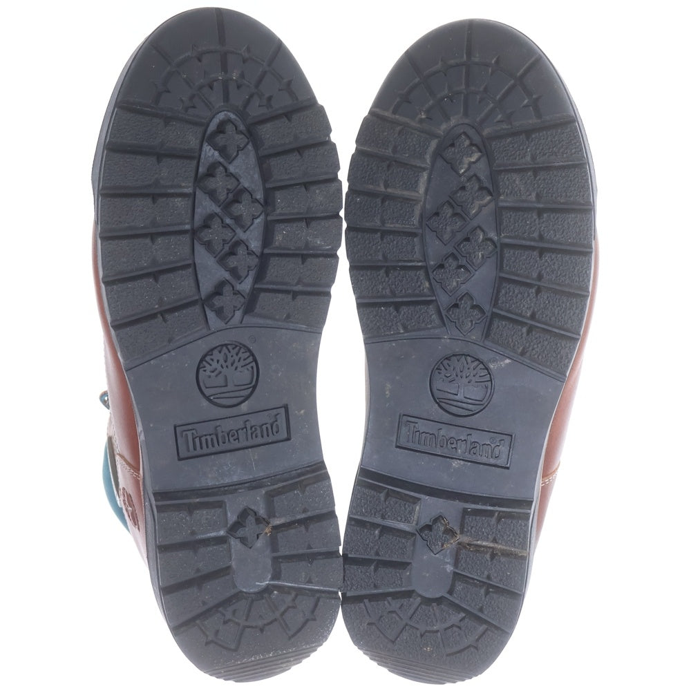 Timberland(ティンバーランド) ×THE APARTMENT FIELD BOOT ジ アパートメント フィールド ブーツ レザー ブラウン/グリーン US8.5/26.5cm TB0A6DSWEDO