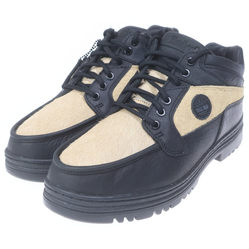Timberland(ティンバーランド) ×THE APARTMENT HERITAGE MOC TOE MID ジアパートメント ヘリテージモック レザー ミッドカットレースブーツ ブラック/クリーム US8.5/26.5cm TB0A44AGW02