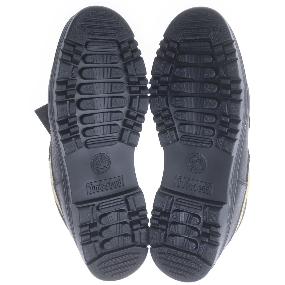 Timberland(ティンバーランド) ×THE APARTMENT HERITAGE MOC TOE MID ジアパートメント ヘリテージモック レザー ミッドカットレースブーツ ブラック/クリーム US8.5/26.5cm TB0A44AGW02