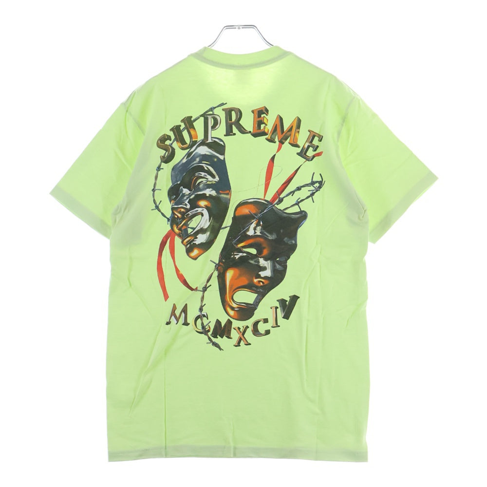 SUPREME(シュプリーム) 20SS Laugh Now Tee ラフナウ プリントロゴ 半袖Tシャツ カットソー ライムグリーン