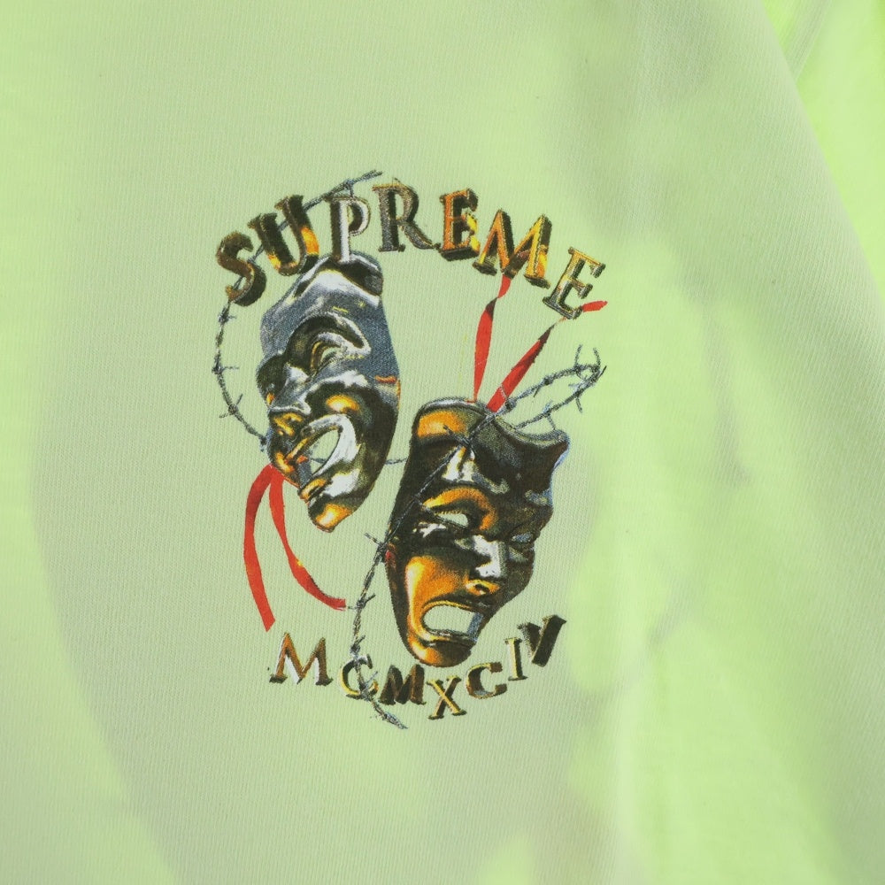 SUPREME(シュプリーム) 20SS Laugh Now Tee ラフナウ プリントロゴ 半袖Tシャツ カットソー ライムグリーン