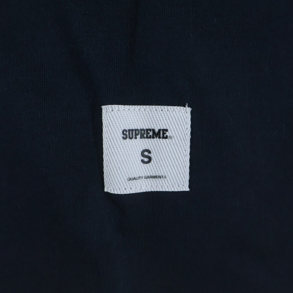 SUPREME(シュプリーム) 18AW Printed Arc S/S Top アーチ刺繍ロゴ 半袖Tシャツ カットソー ネイビー/レッド