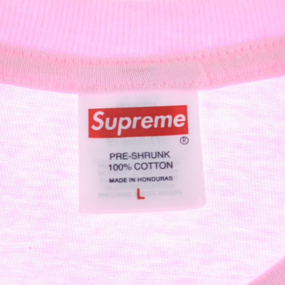 SUPREME(シュプリーム) 25SS Damien Hirst Tee ダミアンハースト プリントロゴ 半袖Tシャツ カットソー ピンク