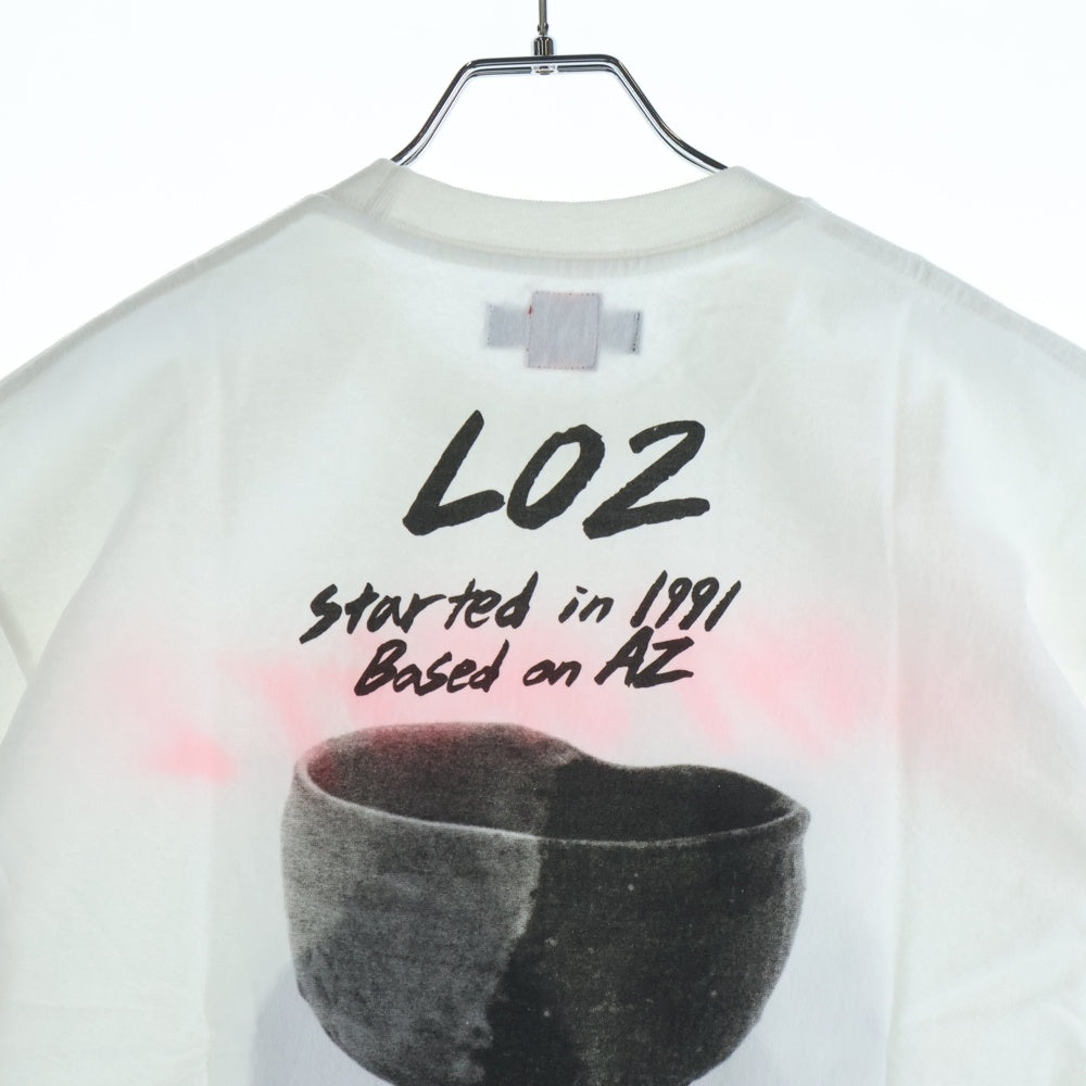 HUMAN MADE(ヒューマンメイド) 22AW ×UNDERCOVER LAST ORGY2 S/S T-SHIRT アンダーカバー ラストオージー プリントロゴ 半袖Tシャツ カットソー ホワイト XX24TE002