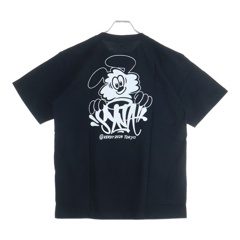 HUMAN MADE(ヒューマンメイド) VERDY VICK S/S Tee ヴェルディ プリントロゴ 半袖Tシャツ カットソー ブラック