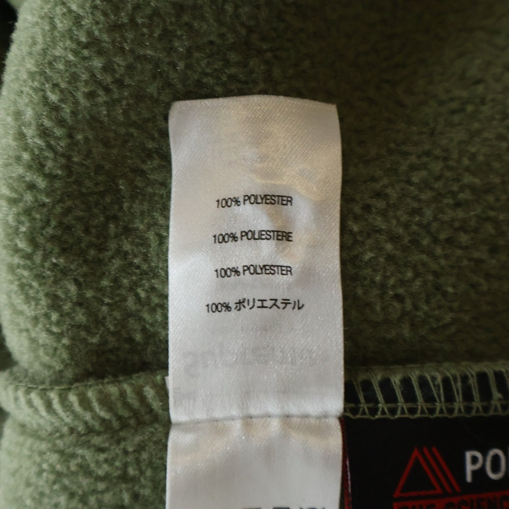 SUPREME(シュプリーム) 21AW Polartec Half Zip Pullover ポーラテック ハーフジップ フリース プルオーバー カーキ