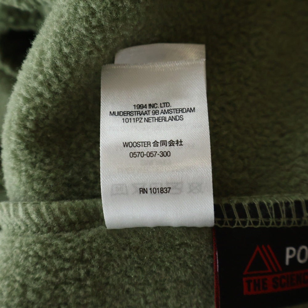 SUPREME(シュプリーム) 21AW Polartec Half Zip Pullover ポーラテック ハーフジップ フリース プルオーバー カーキ