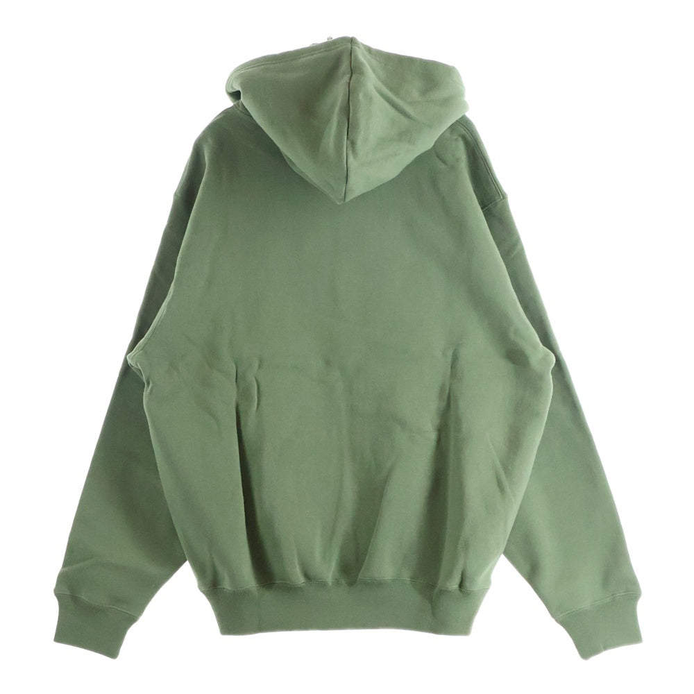BoTT(ボット) OG LOGO HOODIE ロゴ刺繍 スウェットプルオーバーパーカー カーキ 234BoTT01