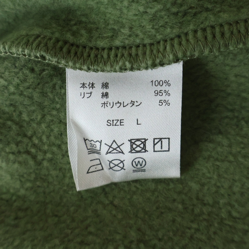 BoTT(ボット) OG LOGO HOODIE ロゴ刺繍 スウェットプルオーバーパーカー カーキ 234BoTT01