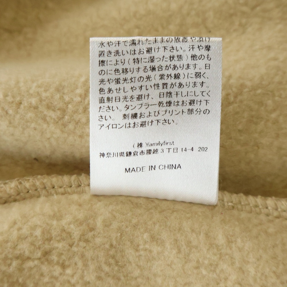 BoTT(ボット) Luxe Logo Crew 刺繍ロゴ スウェットクルーネックシャツ トレーナー ベージュ 233BoTT23