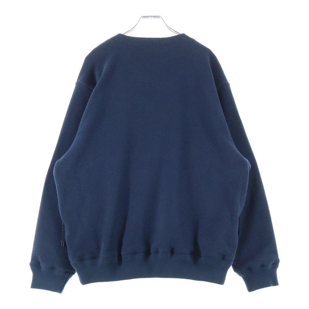 STABRIDGE(スタブリッジ) ULTIMATE CREWNECK FLEECE フリース クルーネックシャツ トレーナー ネイビー