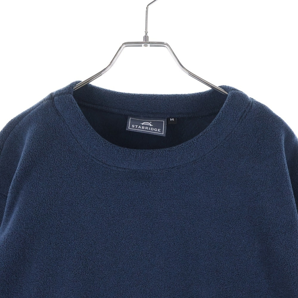 STABRIDGE(スタブリッジ) ULTIMATE CREWNECK FLEECE フリース クルーネックシャツ トレーナー ネイビー