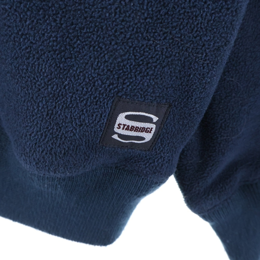 STABRIDGE(スタブリッジ) ULTIMATE CREWNECK FLEECE フリース クルーネックシャツ トレーナー ネイビー
