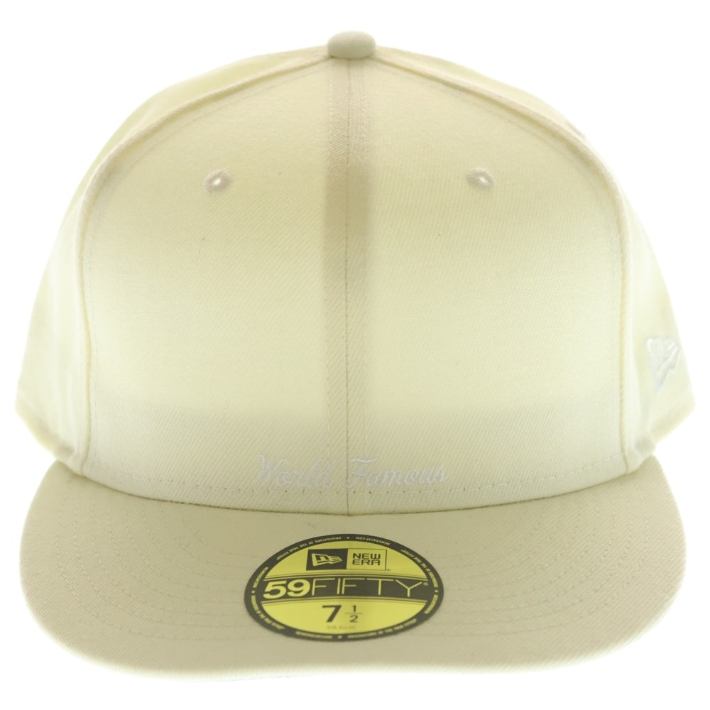 SUPREME(シュプリーム) 21SS New Era Reverse Box Logo Cap ニューエラ リバース ボックスロゴ キャップ 帽子 クリーム
