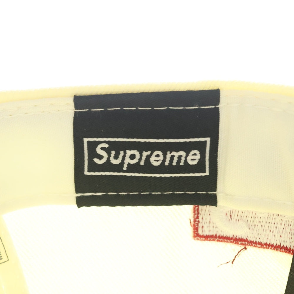 SUPREME(シュプリーム) 21SS New Era Reverse Box Logo Cap ニューエラ リバース ボックスロゴ キャップ 帽子 クリーム