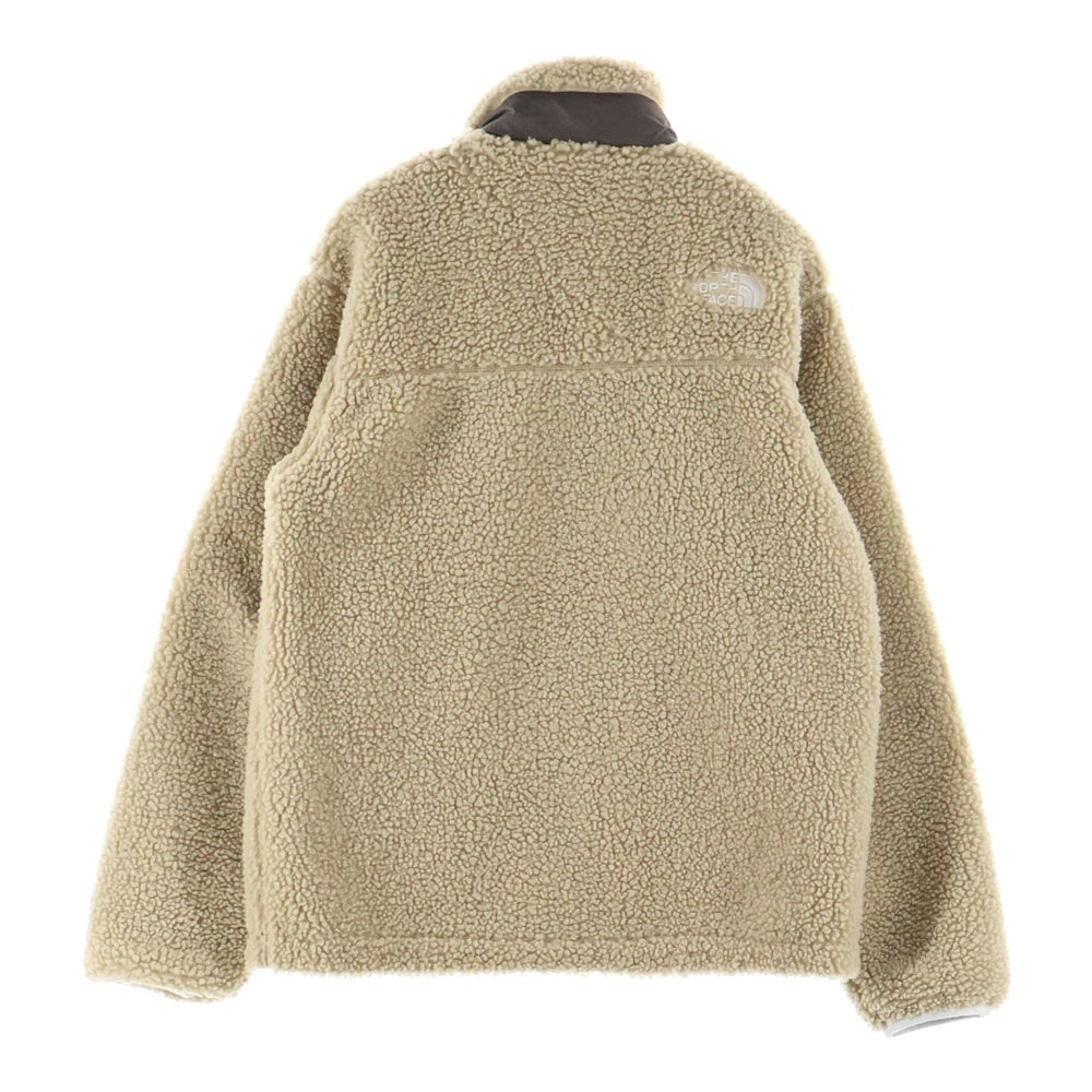 THE NORTH FACE(ザノースフェイス) PLAY GREEN RVS FLEECE JACKET リバーシブル フリースジャケット レディース ブラウン/ベージュ NJ4FP54B