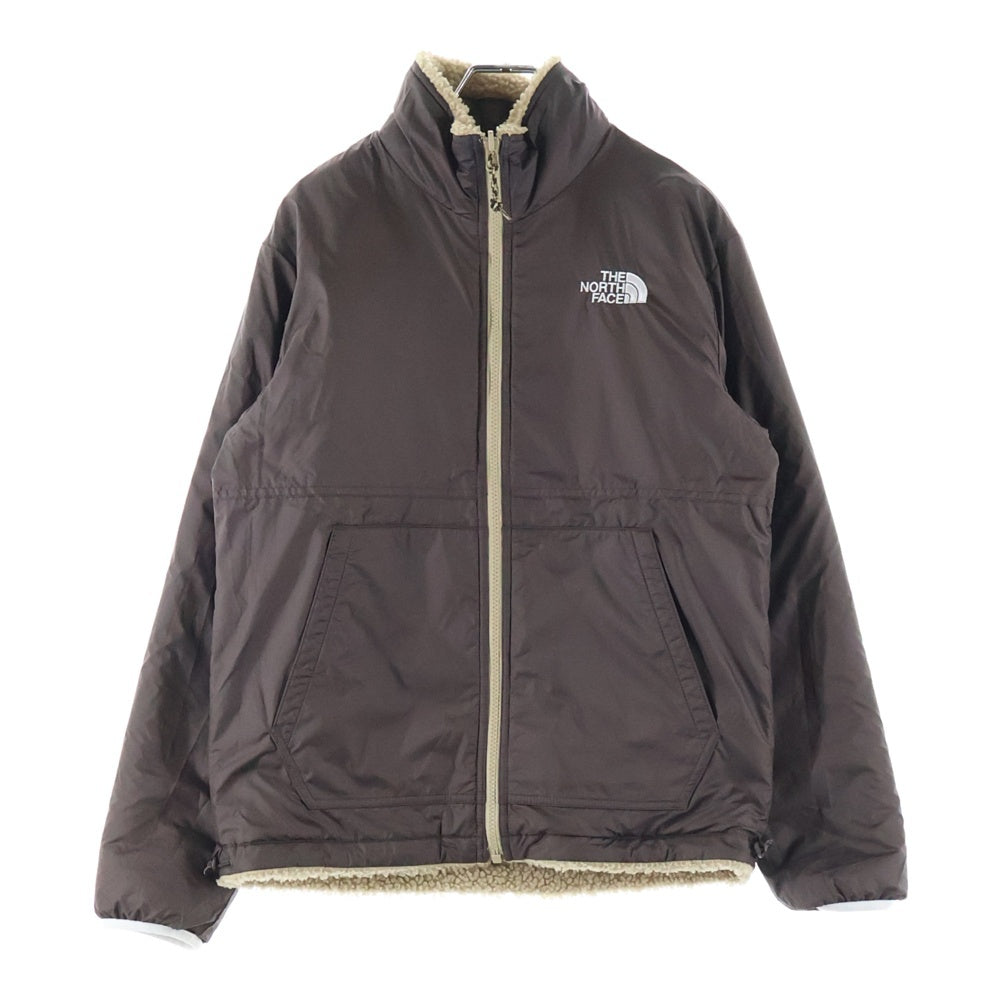 THE NORTH FACE(ザノースフェイス) PLAY GREEN RVS FLEECE JACKET リバーシブル フリースジャケット レディース ブラウン/ベージュ NJ4FP54B