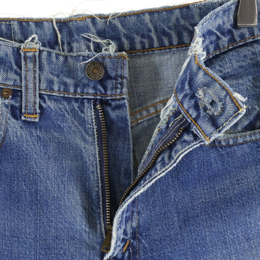 Levi's(リーバイス) 70S VINTAGE 505 ヴィンテージ 66前期 ボタン裏16 ジップフライ ストレート デニムパンツ インディゴ