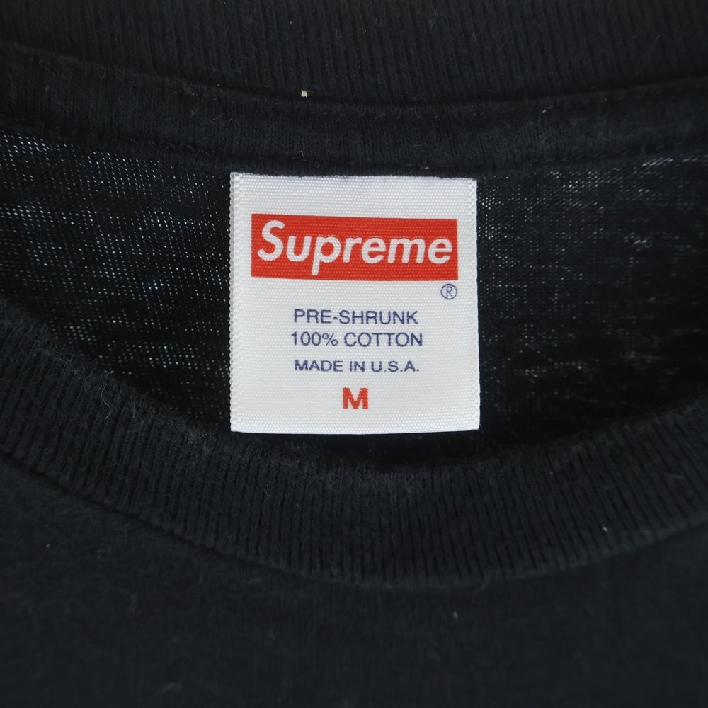 SUPREME(シュプリーム) 18AW Madonna Tee マドンナ フォトプリント 半袖Tシャツ カットソー ブラック