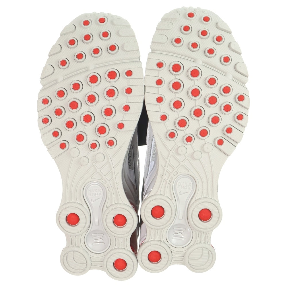 SUPREME(シュプリーム) ×NIKE SHOX RIDE2 ×ナイキ ショックス ライド 2 ローカットスニーカー ホワイト/レッド US8.5/26.5cm DN1615-100