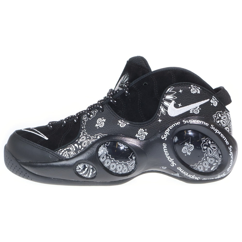 SUPREME(シュプリーム) 22SS ×NIKE AIR ZOOM FLIGHT 95 SP ナイキ エアズームフライト95 ハイカットスニーカー ブラック US10/28cm DJ8604-001