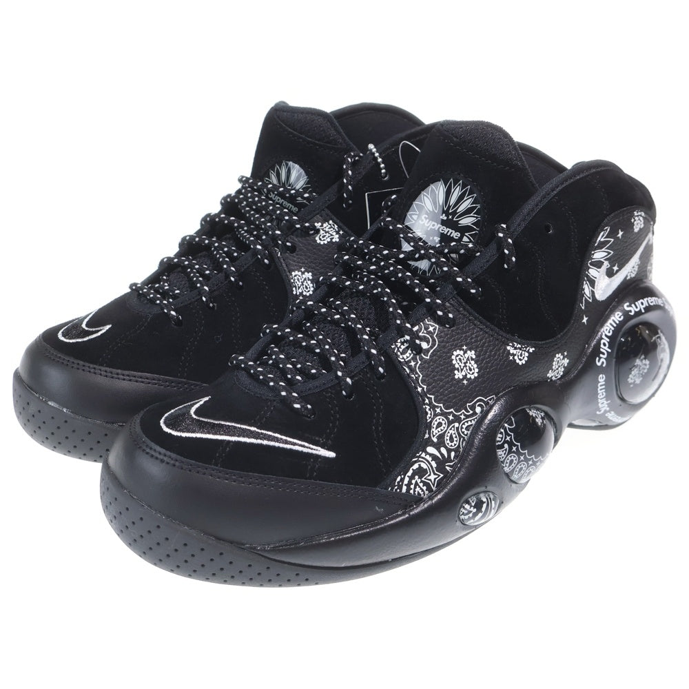 SUPREME(シュプリーム) 22SS ×NIKE AIR ZOOM FLIGHT 95 SP ナイキ エアズームフライト95 ハイカットスニーカー ブラック US10/28cm DJ8604-001