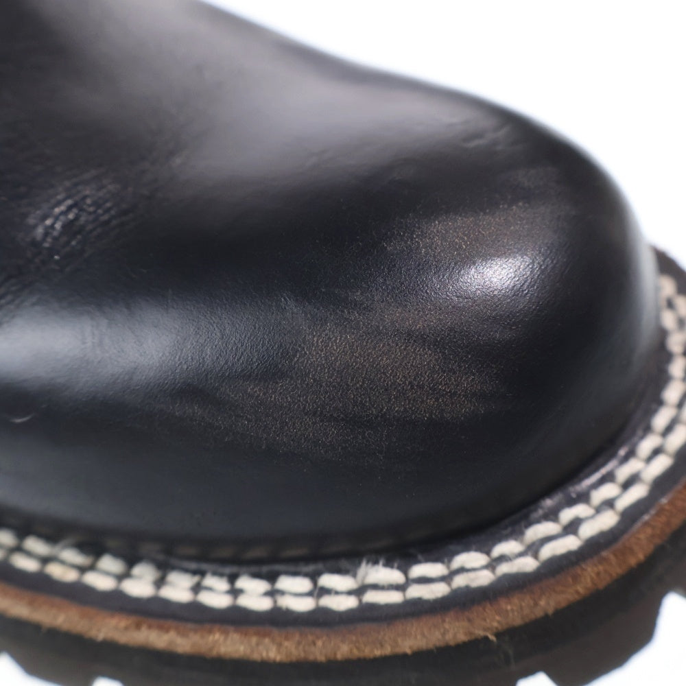 SLOW WEAR LION(スロウウェアライオン) クロムエクセルレザー サイドジップエンジニアブーツ ブラック US10/28～28.5cm