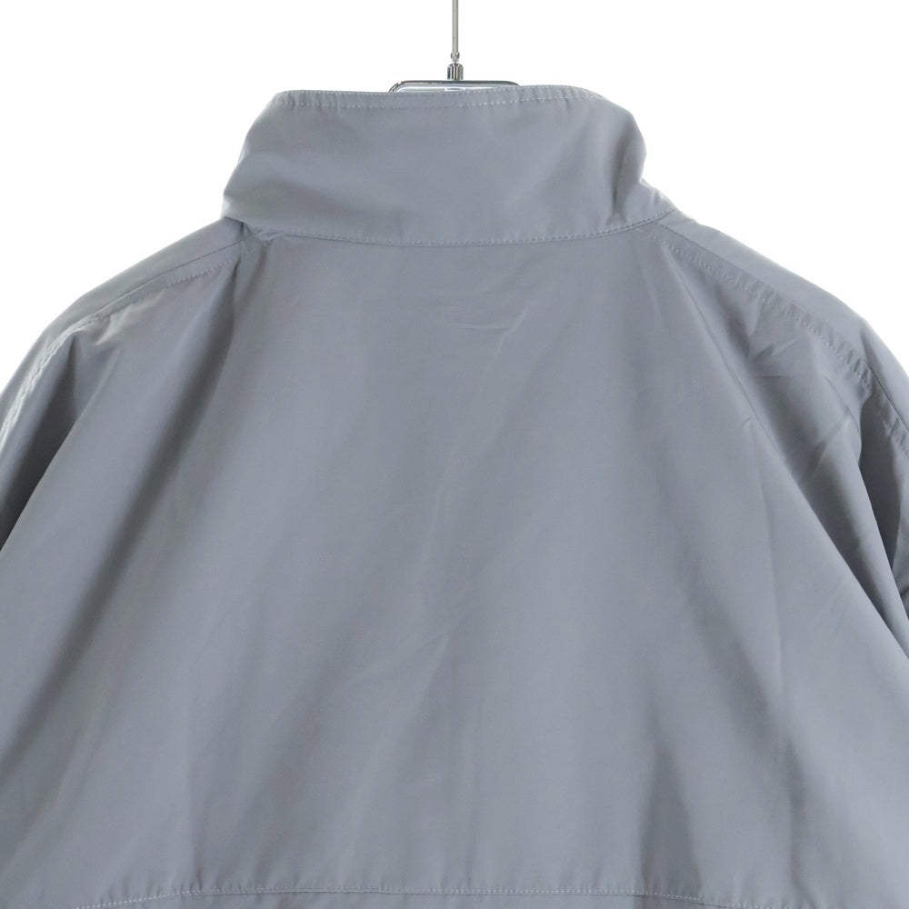 WACKO MARIA(ワコマリア) 26SS ×UMBRO TRACK JACKET TYPE-1 アンブロ ロゴ刺繍ナイロントラックジャケット グレー 26SS-WMO-UB01