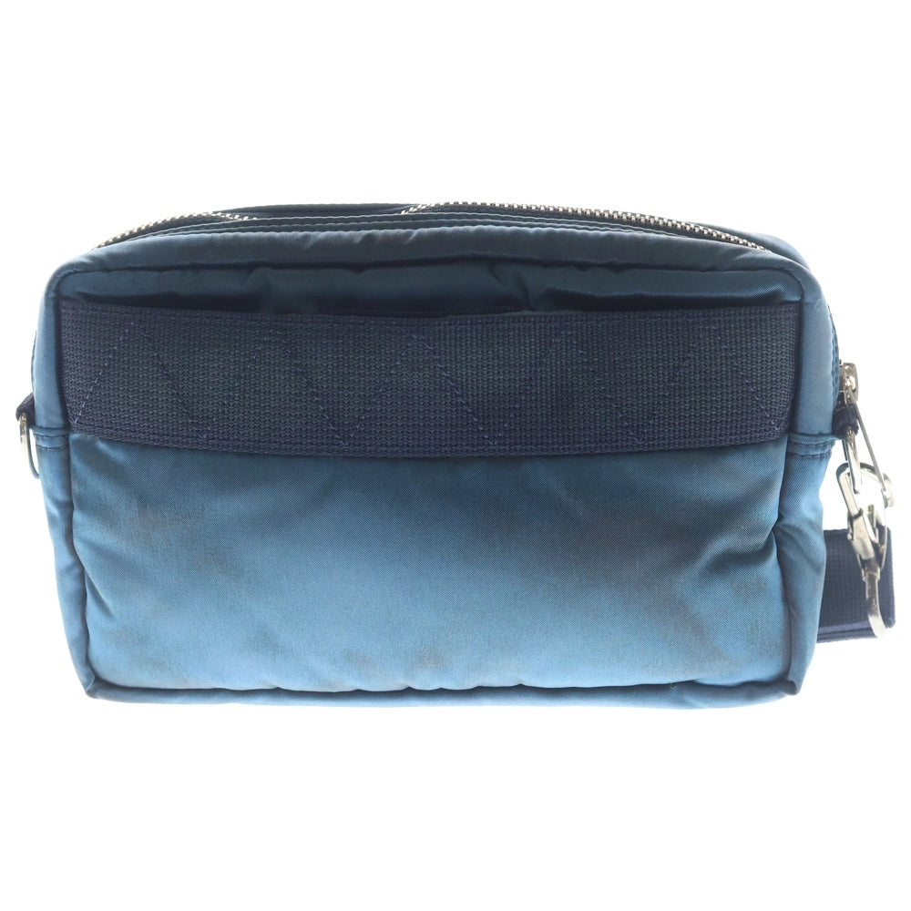 STONE ISLAND(ストーンアイランド) 25AW ×PORTER POUCH ポーター 吉田カバン ナイロンポーチ ハンドバッグ ブルー調 K2S259200005S00R7
