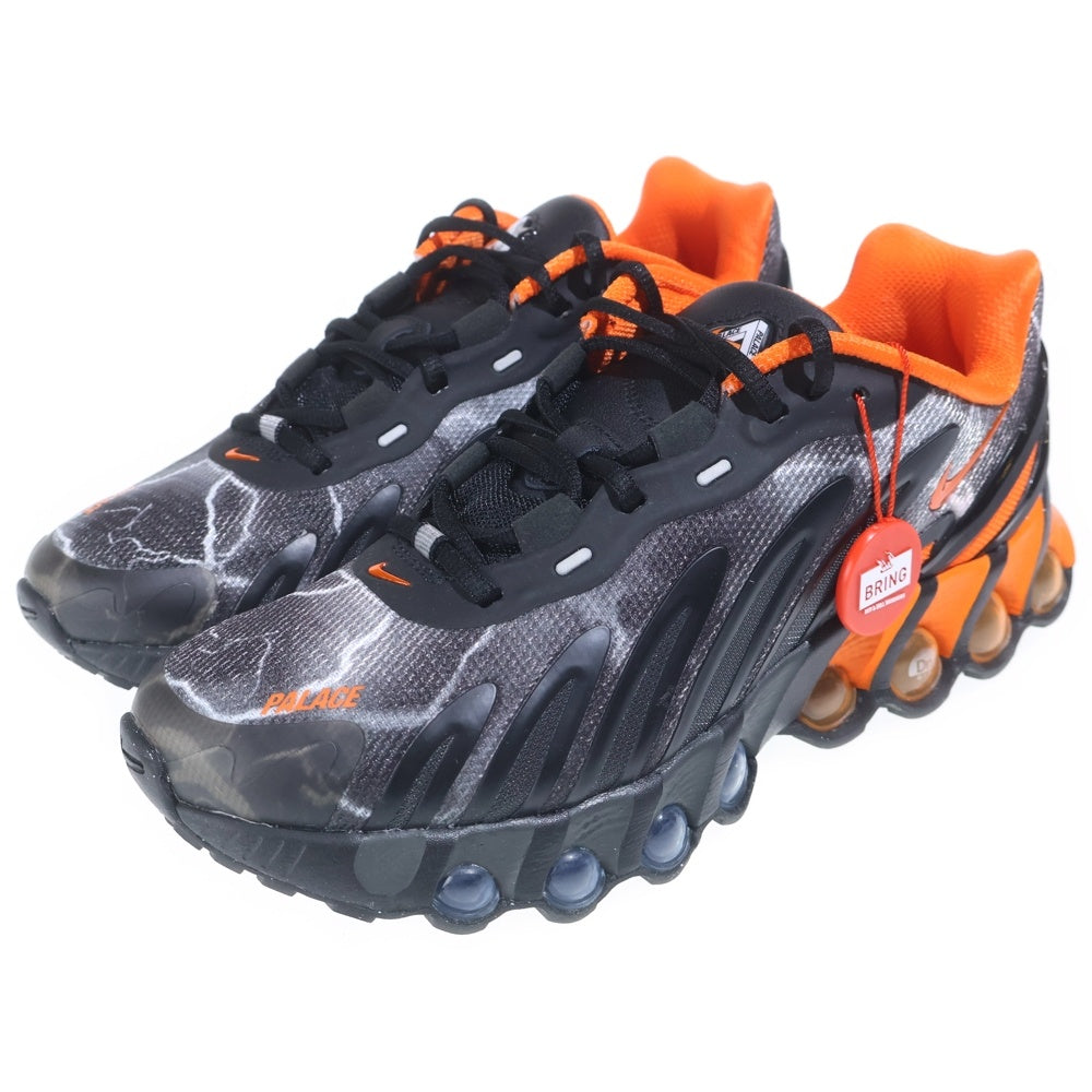NIKE(ナイキ) ×PALACE AIR MAX DN8 IB4181-001 パレス エアマックスDN8 ローカットスニーカー ブラック/オレンジ US6.5/24.5cm レディース