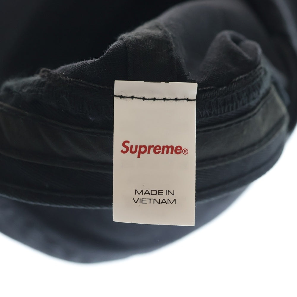 SUPREME(シュプリーム) 26SS Money Logo 6-Panel マネーロゴ 6パネルキャップ 帽子 ブラック