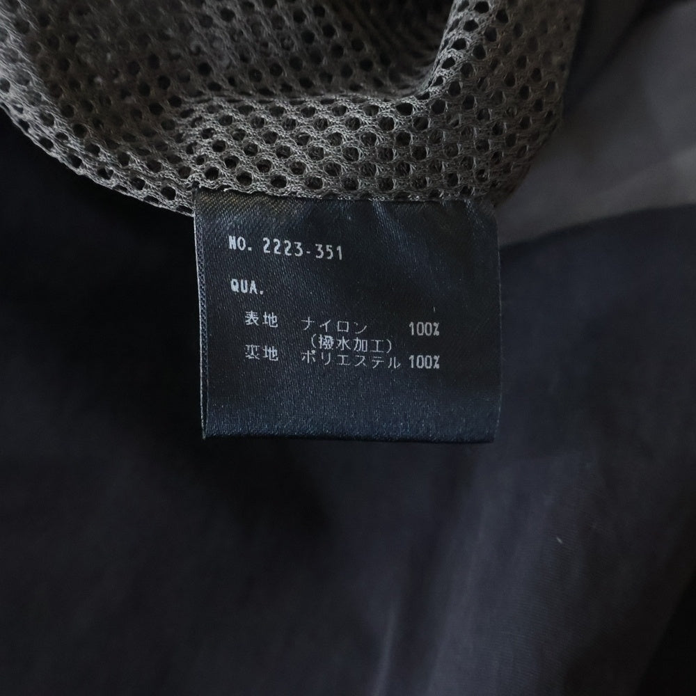 LAD MUSICIAN(ラッドミュージシャン) 23AW MOUNTAIN PARKA ナイロン マウンテンパーカー ジャケット ブラック 2223-351