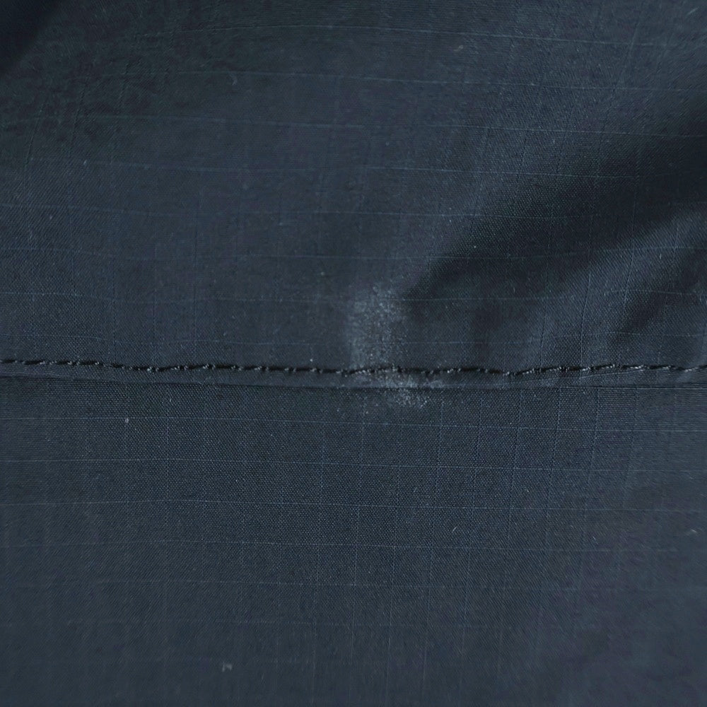 LAD MUSICIAN(ラッドミュージシャン) 23SS POLYESTER RIPSTOP STAND COLLAR BLOUSON ポリエステル リップストップ スタンドカラー ブルゾン ジャケット ブラック 2123-374